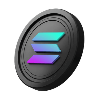 Solana (SOL) coin shown beside the hero banner area