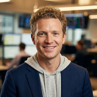 Profile image of Ryan Brooks, listed as Lead Trading Analyst at Test Blue Mod 1