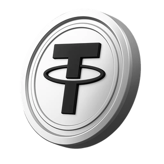 Tether USDT coin in the account information section